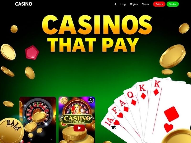 Discover top online casinos that pay real cash with verified game guides, expert reviews, secure payment methods, and the latest promotions for slots, poker, blackjack, and roulette.
